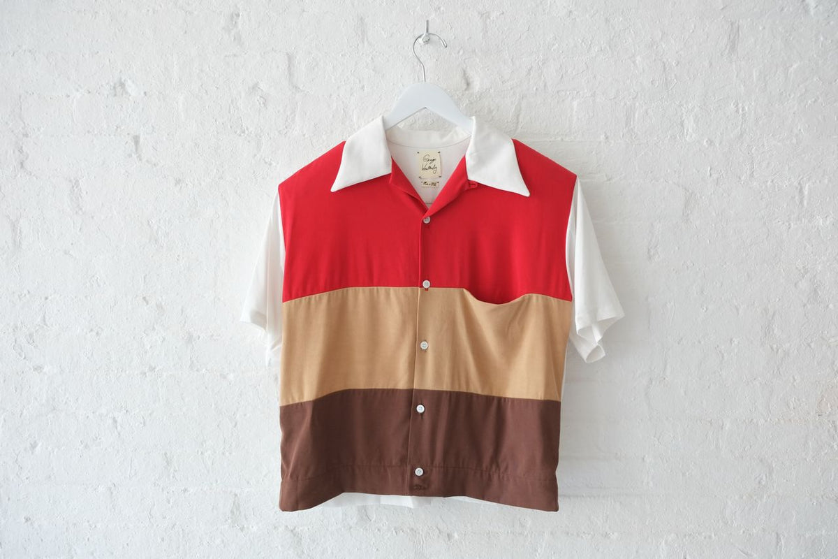 Panel Shirt Red Rock